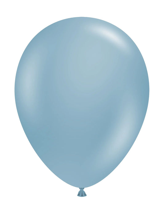 05" Blue Slate (50pcs) TufTex Balloons