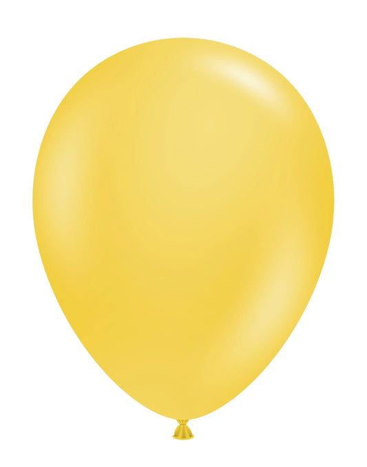 05" Goldenrod (50pcs) TufTex Balloons