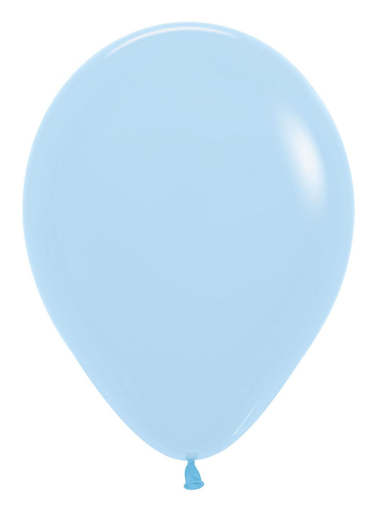 05" Pastel Matte Blue (50pcs) Sempertex Balloons