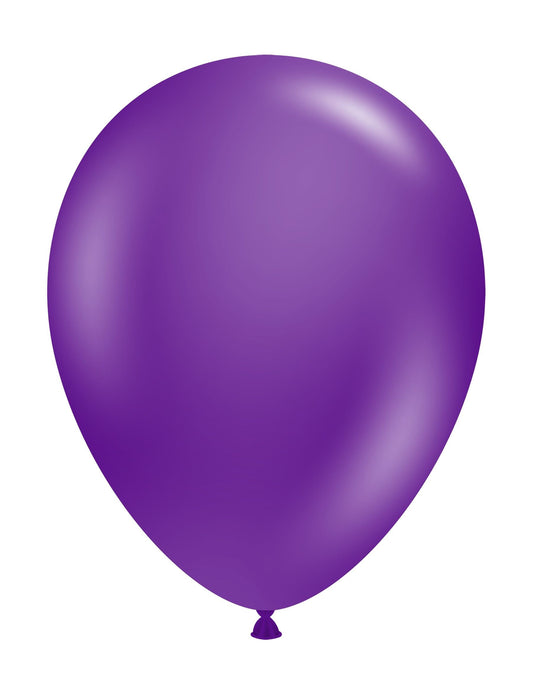 05" Plum Purple (50pcs) TufTex Balloon