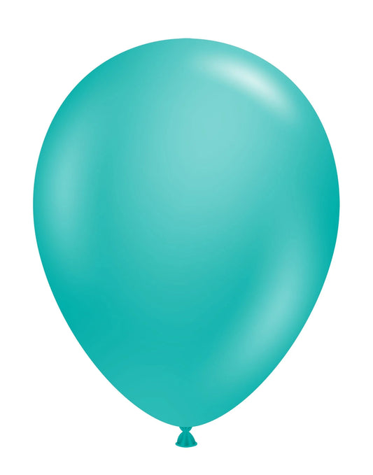 05" Teal (50pcs) TufTex Balloons