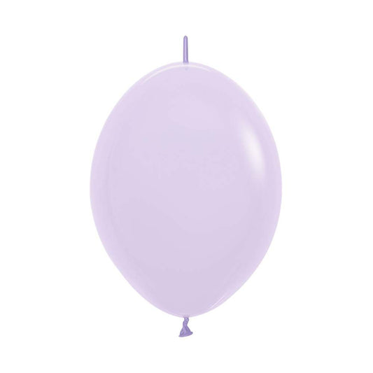 06" Pastel Matte Lilac Link-O-Loons (50pcs) Sempertex Balloons