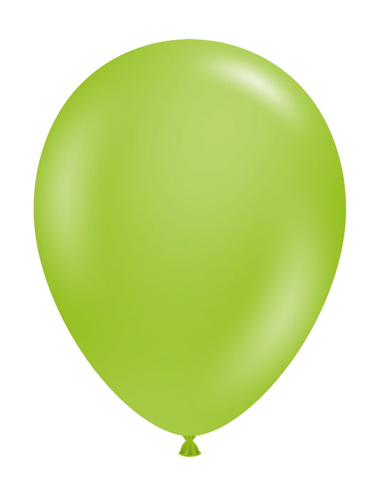 11" Lime Green (100pcs) TufTex Balloons