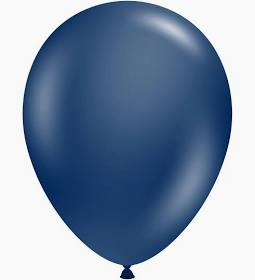 11"  Metallic Midnight Blue (100pcs) Tuftex Balloons