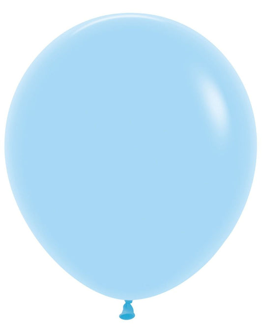 18" Pastel Matte Blue (25pcs) Sempertex Balloons