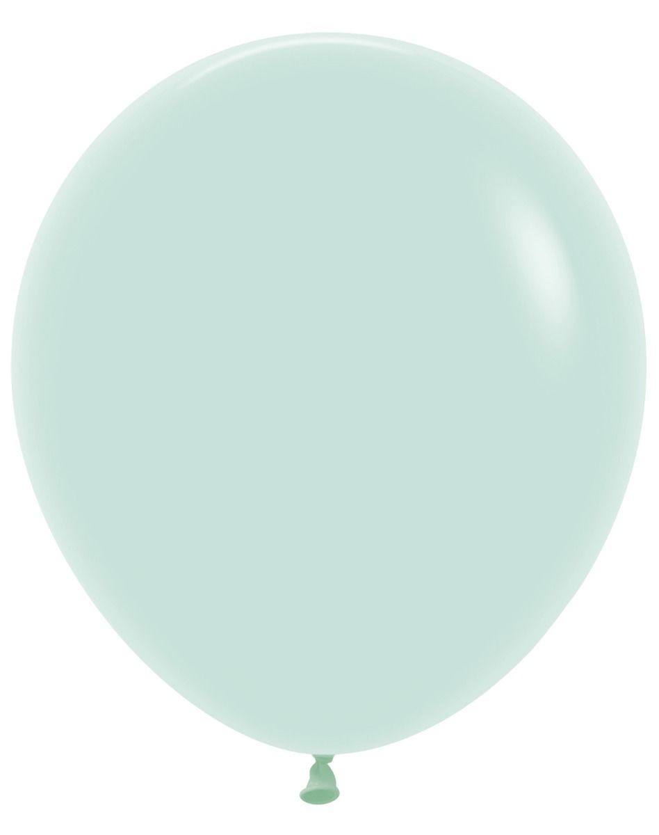 18" Pastel Matte Green (25pcs) Sempertex Balloons