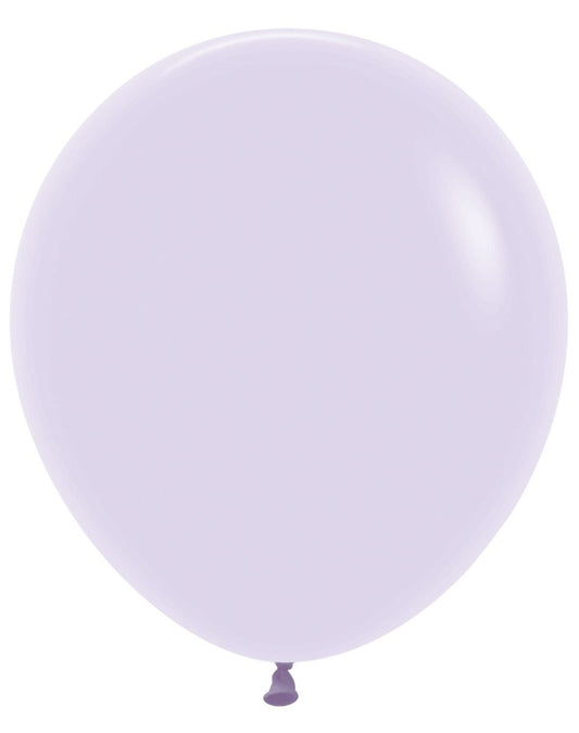 18" Pastel Matte Lilac (25pcs) Sempertex Balloons