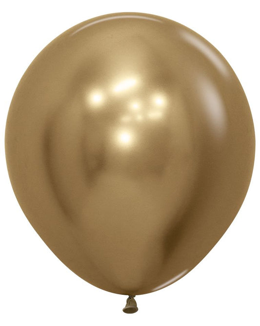 18" Reflex Gold (25pcs) Sempertex Balloons