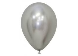 18" Reflex Silver (25pcs) Sempertex Balloons