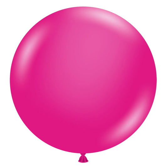 24" Hot Pink (3pcs) TufTex Balloons