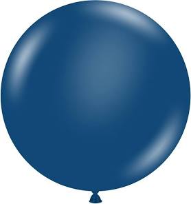 24" Navy (3pcs) TufTex Balloons