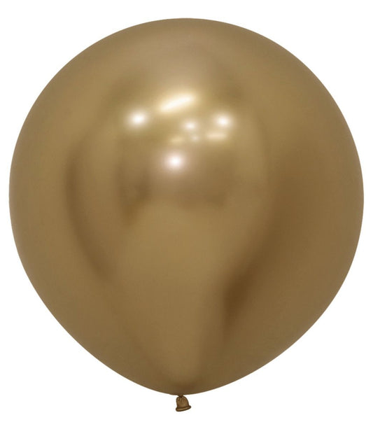 24" Reflex Gold (1pc) Sempertex Balloons