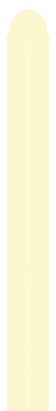 260 Pastel Matte Yellow (50pcs) Sempertex Balloons