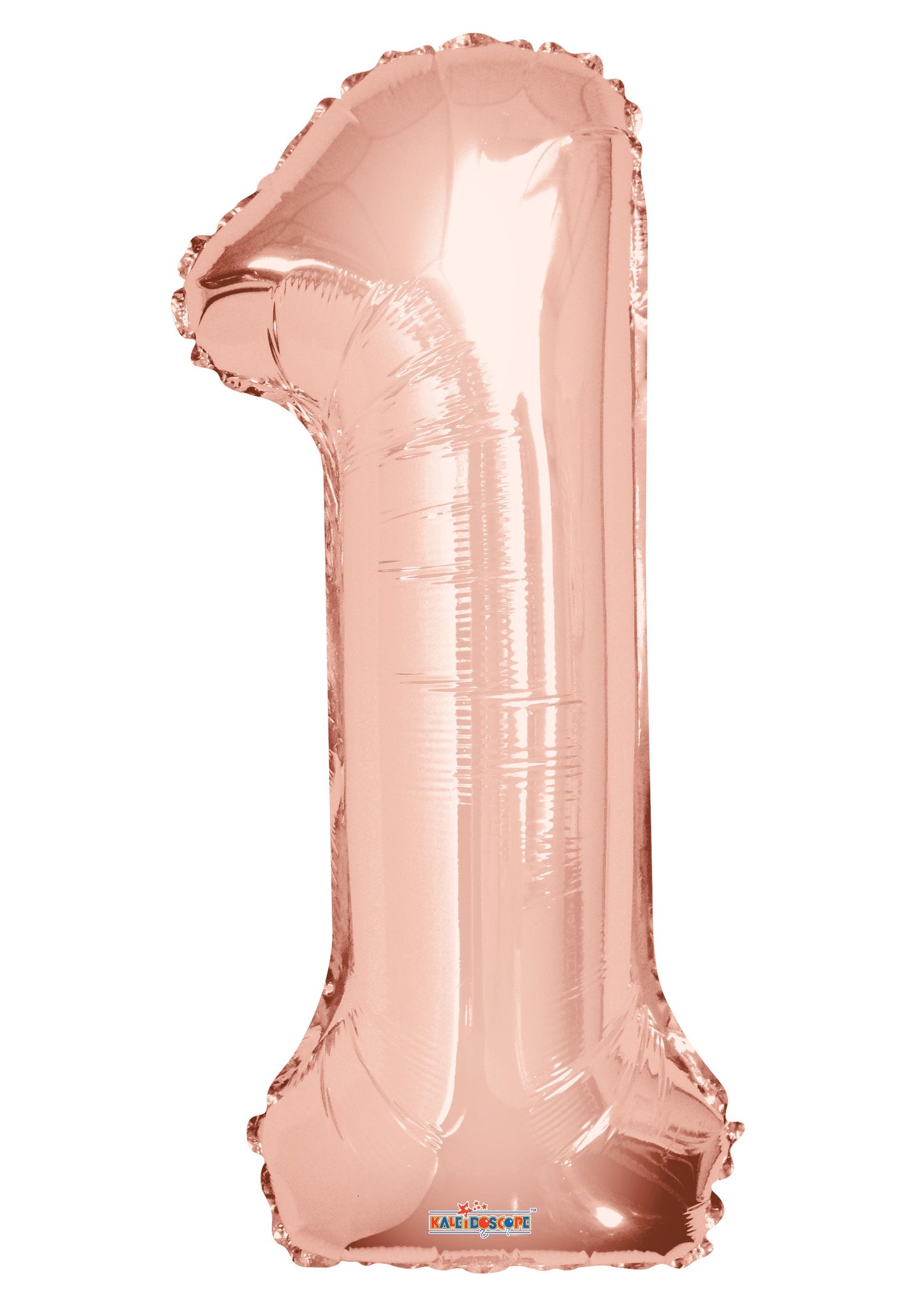 34" Rose Gold Number 1 Balloon