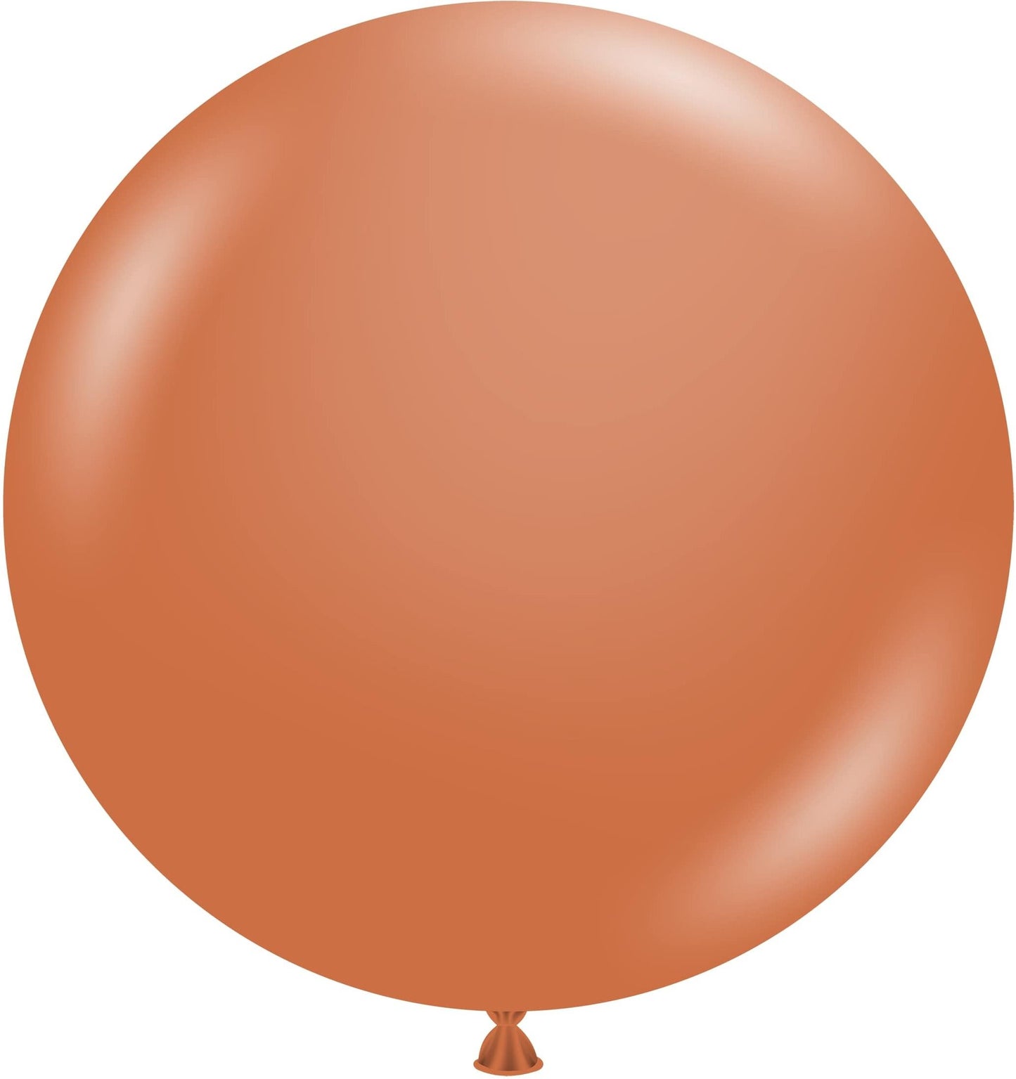 36" Burnt Orange (2pcs) TufTex Balloons