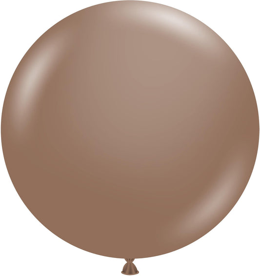 36" Cocoa (2pcs) TufTex Balloons