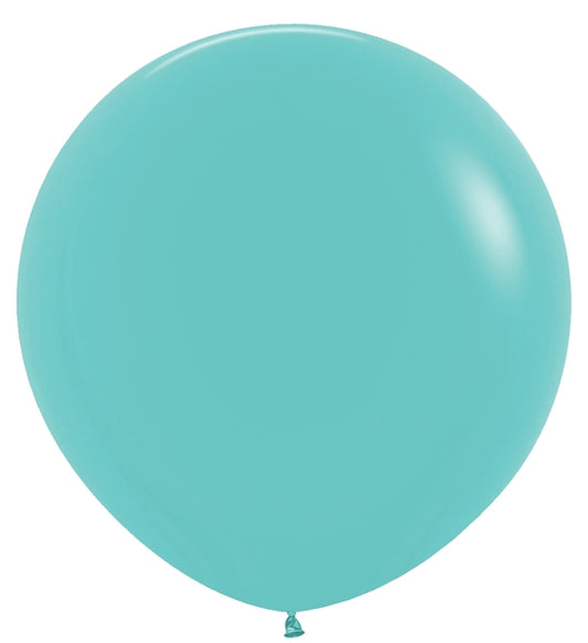 36" Fashion Aquamarine (2pcs) Sempertex Balloons