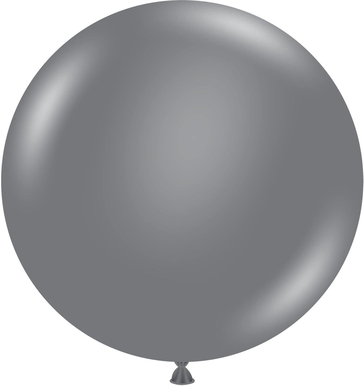 36" Gray Smoke (2pcs) TufTex Balloons