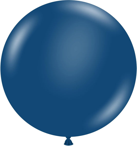 36" Navy (2pcs) TufTex Balloons