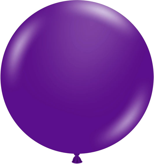 36" Plum Purple (2pcs) TufTex Balloons