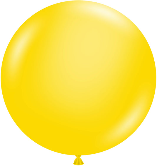 36" Yellow (2pcs) TufTex Balloons