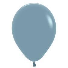 05" Pastel Dusk Blue (50pcs) Semptex Balloons