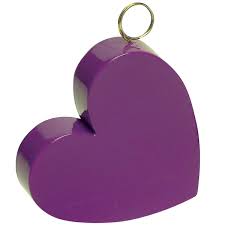 Heart Weight Purple