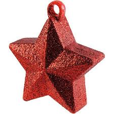 Star Weight Glitter Red 150g